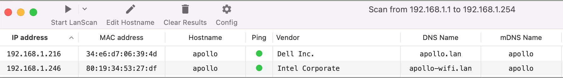 Apollo — dhclient both NICs